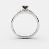 varitsa-jewellers - Solitaire Gold Engagement with 0.35ct Princess Cut Black Onyx - 01SG03O